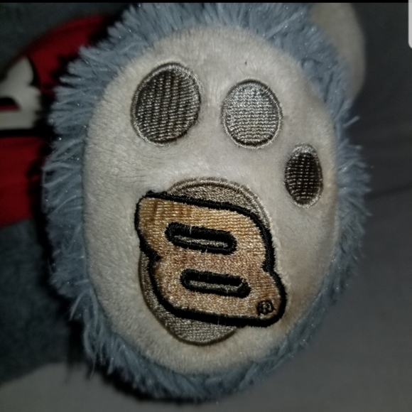 NASCAR Fuzzy Plush Gray Dog # 8 Dale Jr. 12" - Picture 3 of 9